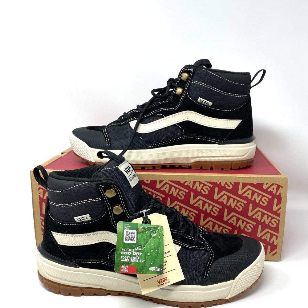 Vans Ultrarange Exo Hi MTE Shoes Boots Black Suede Womens Size 9.5 VN0A4UWJDW5 - Picture 3 of 10